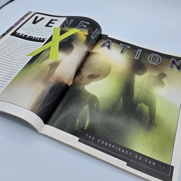 Vintage 1996 Entertainment Weekly Magazine X-Files Mulder & Scully Issue - Picture 5 of 7